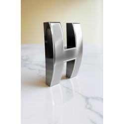 Bombeli Gümüş Krom Harfler