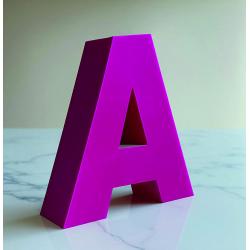 Boyalı Galveniz Harf Boyalı Galveniz Harf