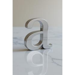Gümüş Endirek Krom Harf Ledsiz
