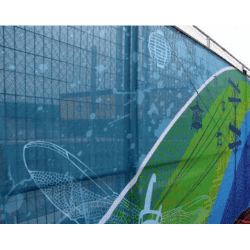 Uv-Mesh Baskı -Delikli Vinil-  Uv-Mesh Baskı -Delikli Vinil-